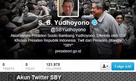 Akun Twitter SBY