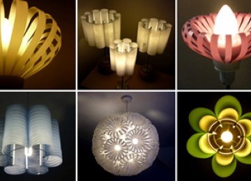 Aneka lampu daur ulang/ilustrasi
