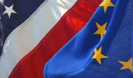 Bendera AS dan UE