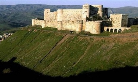 Crac des Chevaliers, kastil pengikut setia Perang Salib.