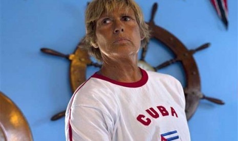 Nenek 62 Tahun Berenang Seberangi Kuba-Florida