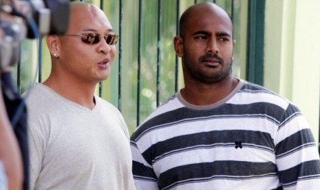 Dua terpidana mati Bali Nine, Andrew Chan dan Myuran Sukumaran.