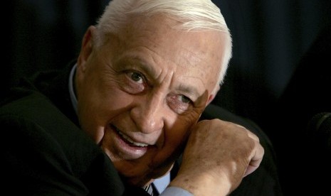 Mantan perdana menteri Israel, Ariel Sharon pada 2005 