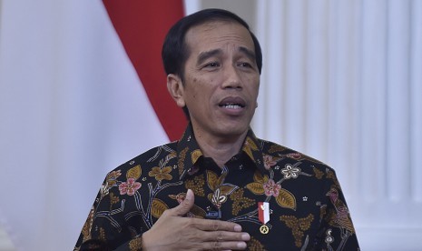 Wajah Jokowi akan Dijadikan Karakter Stiker Line dan Webtoon