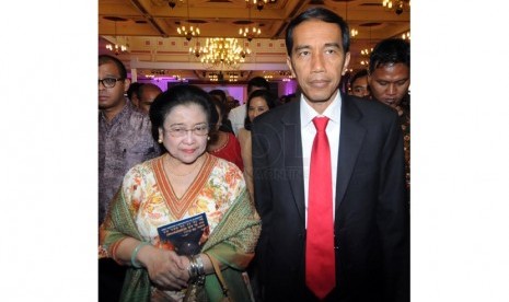 Joko Widodo (kanan) dan Ketua Umum PDIP Megawati Soekarnoputri.