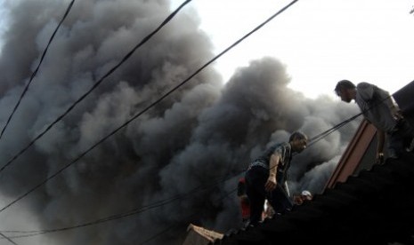 Kebakaran Di Jakarta Bulan Agustus 2012