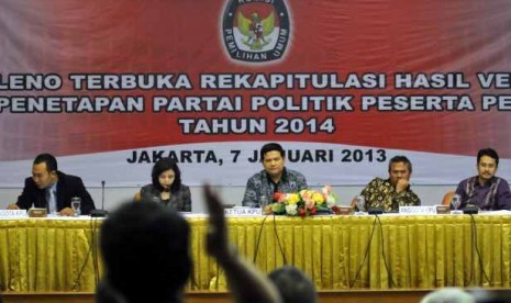 10 Parpol Peserta Pemilu 2014