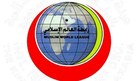 Lambang Rabithah Al-Alam Al-Islam (Liga Dunia Islam)..