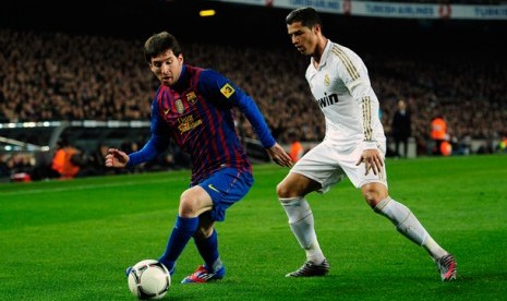 Messi dan Ronaldo Bersaing di Top Scorer Liga Spanyol