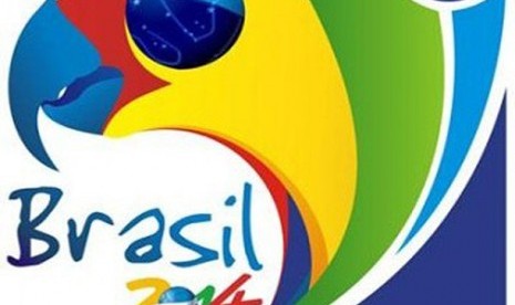 Logo Piala Dunia 2014 di Brasil