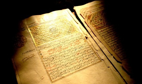 Manuskrip Timbuktu, warisan peradaban Islam yang terancam punah (ilustrasi).