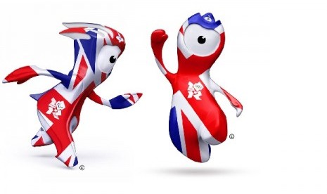 maskot olimpiade London 2012 (gambar dari republica.co.id)