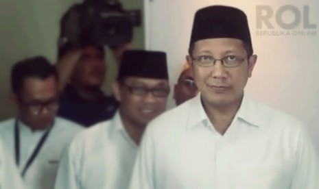 Menteri Agama, Lukman Hakim Saifuddin (kanan)