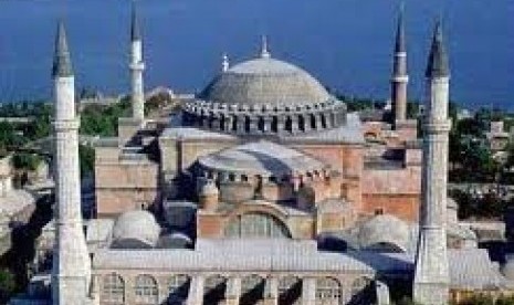 Mueseum Hagia Sophia di Turki