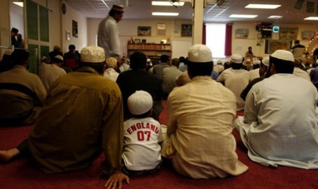 Muslim di Inggris (ilustrasi)