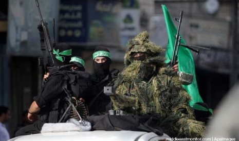 Pasukan Brigade al-Qassam.