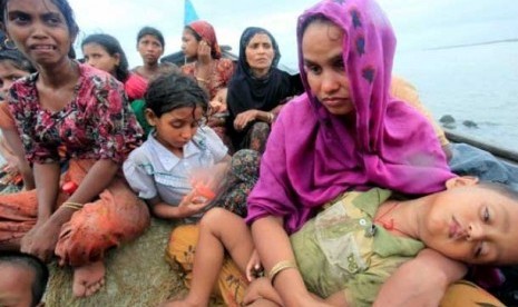 Astaghfirullah, 100 Rumah Rohingya Dibakar  