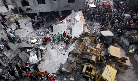 PM Mesir Masuki Gaza, Israel Setop Serangan