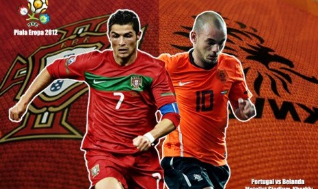Hasil Skor Portugal vs Belanda 18 Juni 2012