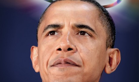 Mengintip Sampul Depan Newsweek: Obama 'Presiden Gay Pertama'
