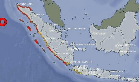 Gempa Besar 8.9 SR Landa Aceh