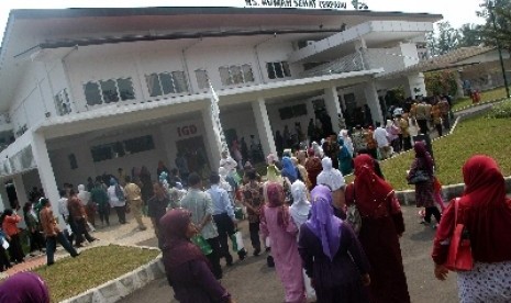 Rumah Sehat Terpadu (RST) Dompet Dhuafa di Jalan Raya Parung, Bogor, Jawa Barat.