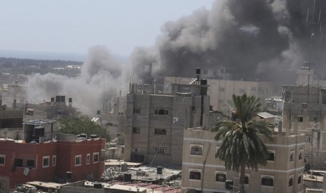 Liga Arab Kutuk Kejahatan Perang Israel Atas Gaza | Republika Online