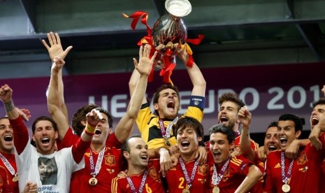 Spanyol Juara Piala Eropa 2012