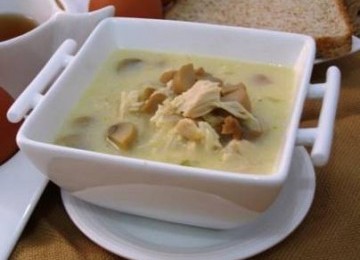Resep Fatmah Bahalwan: Sup Krim Ayam Jamur ala Resto...Yummy!