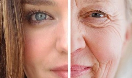 Tanda-tanda penuaan kulit