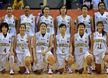 Putri Indonesia on Tim Basket Putri Indonesia