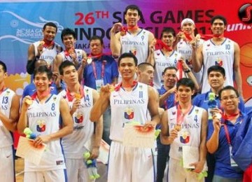 Final 26th Sea Games 2011 Timnas Basket Putra Thailand vs Filipina