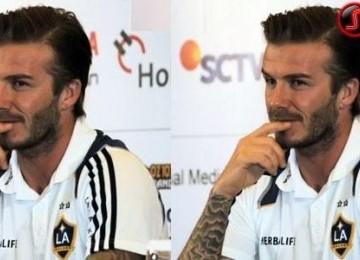 David Beckham dan LA Galaxy Menang Dengan Skor Pertandingan 1-0 Dari Timnas Indonesia Selection