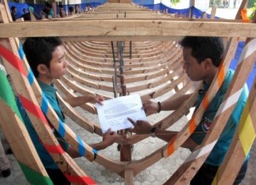 Luar Biasa, Perahu Kayu Buatan Mahasiswa ITS Diminati Asing