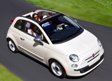 Automotive New Fiat 500 Mini Cabrio Cars