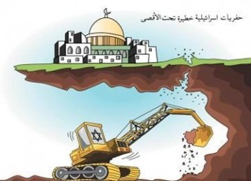 Duh, Dasar Masjid Al Aqsa Mulai Runtuh