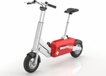 Sepeda Dengan Konsep Pisau lipat - Sepeda kayuh hybrid listrik yang dinamai Voltitude