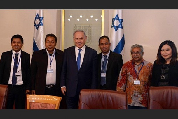 Jurnalis Indonesia bertemu Benjamin Netanyahu di Israel.
