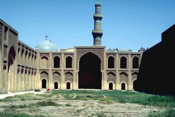 Bekas istana Daulah Abbasiyah di Baghdad, Irak.