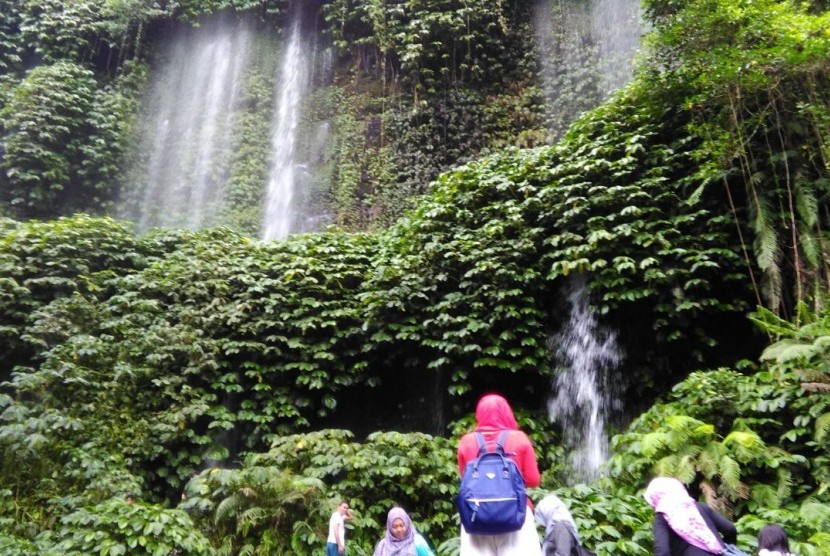 Intip Yuk Air Terjun Ala Kelambu di Lombok Ini | Ensiklopedi Wisata