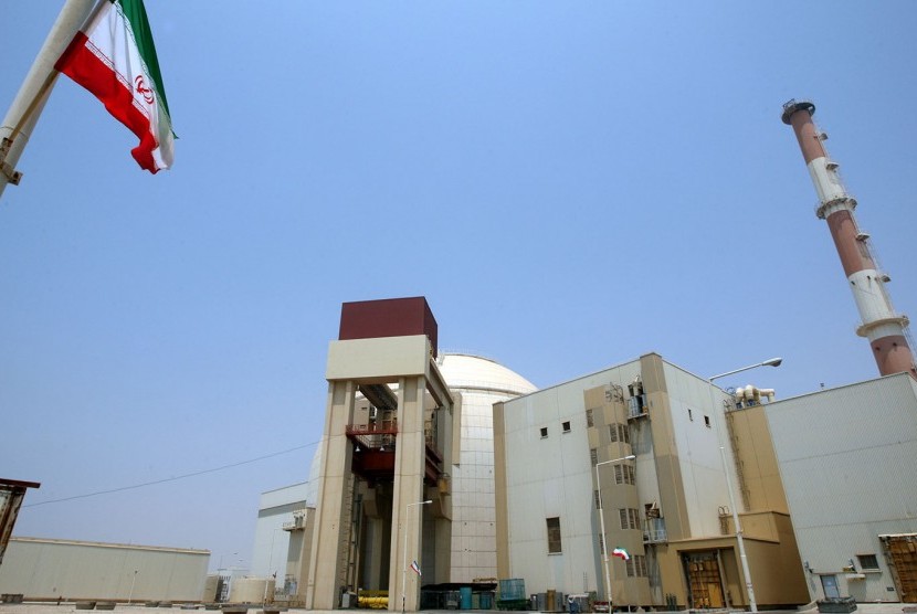 Gedung yang disinyalir berpotensi menjadi pengendali nuklir Iran.