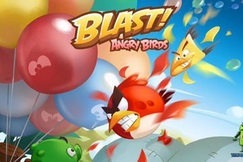 Gim Angry Birds Blast (Ilustrasi)