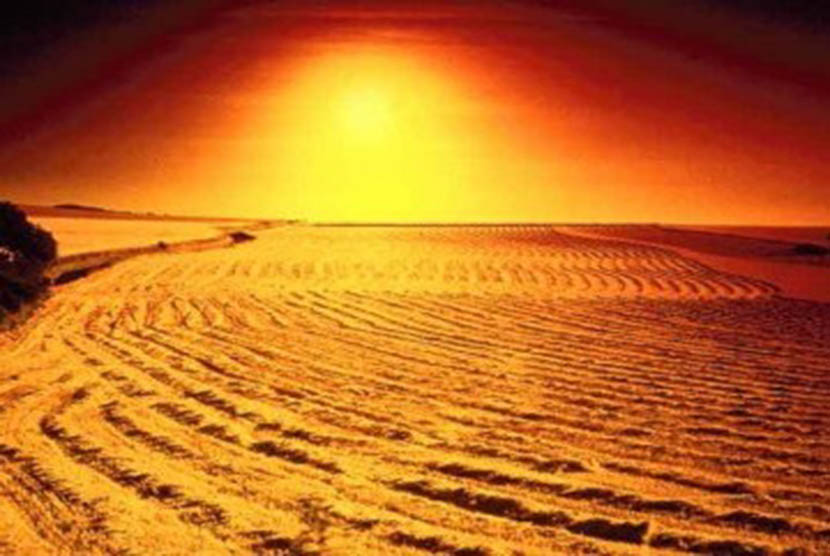 Gurun pasir (ilustrasi)