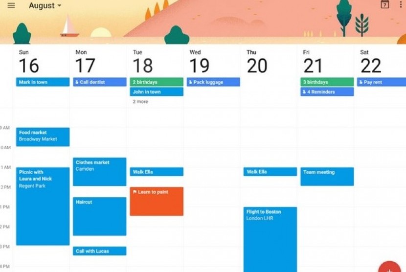 Kalender Google