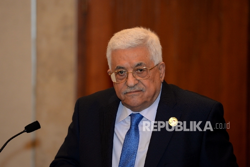 Mahmoud Abbas - Presiden Palestina. Senin(7/3).