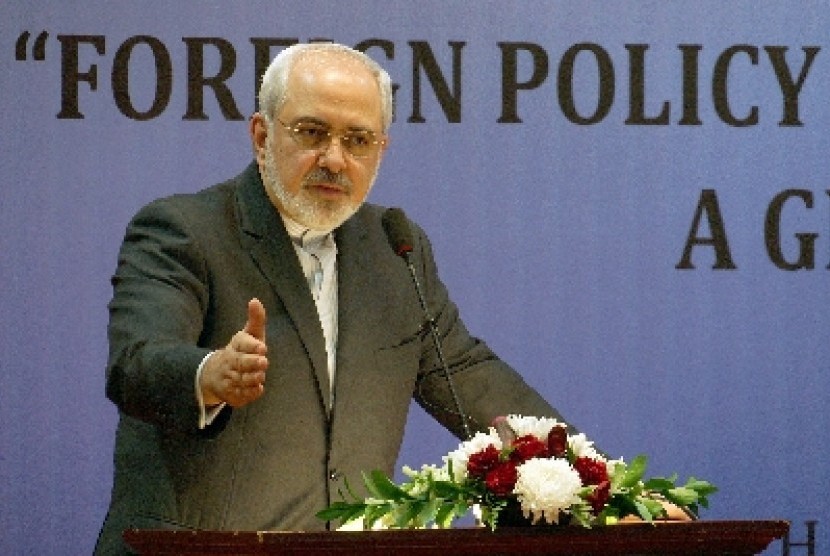 Menlu Iran Mohammad Javad Zarif 