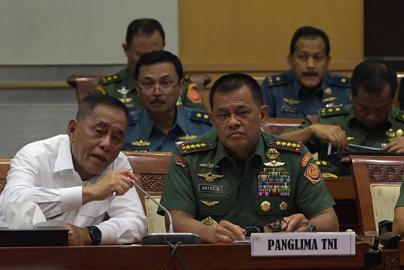 Raker Menhan Dan Panglima Tni Dengan Dpr Republika Online