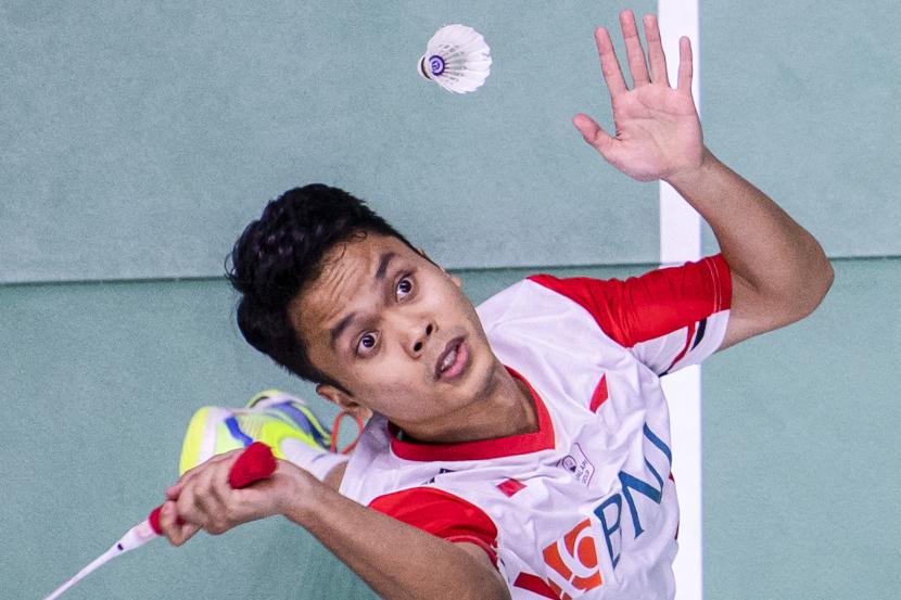 Anthony Sinisuka Ginting Kalah Dari Kunlavut Vitidsarn Republika Online