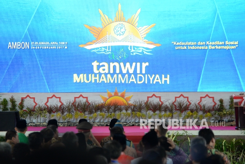 Tanwir Muhammadiyah Resmi Dibuka Jokowi Republika Online