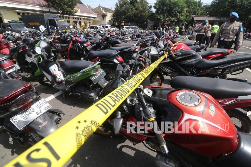 Polresta Bengkulu Sita Puluhan Kendaraan Terlibat Aksi Balap Liar